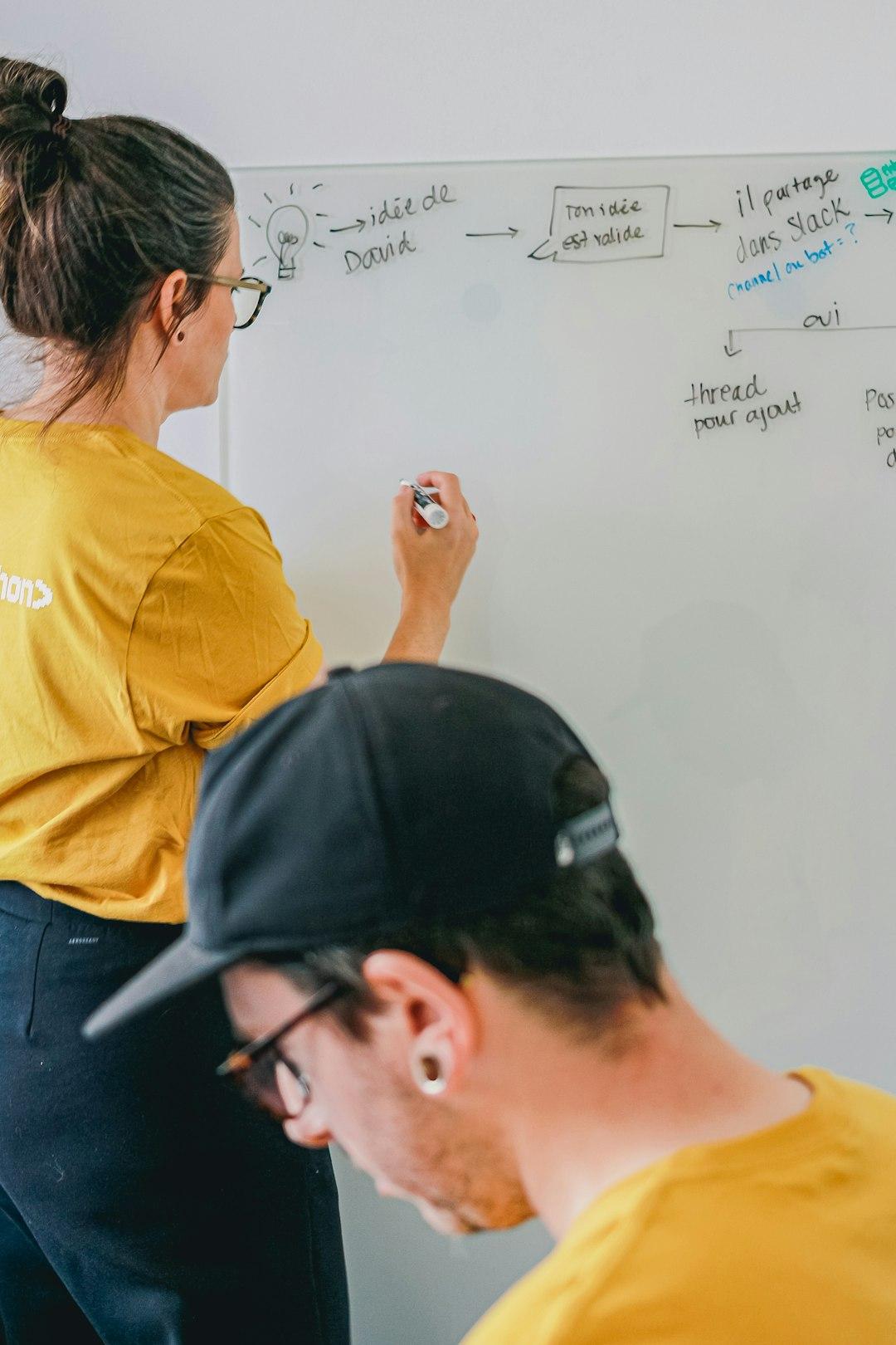 Whiteboard strategy session